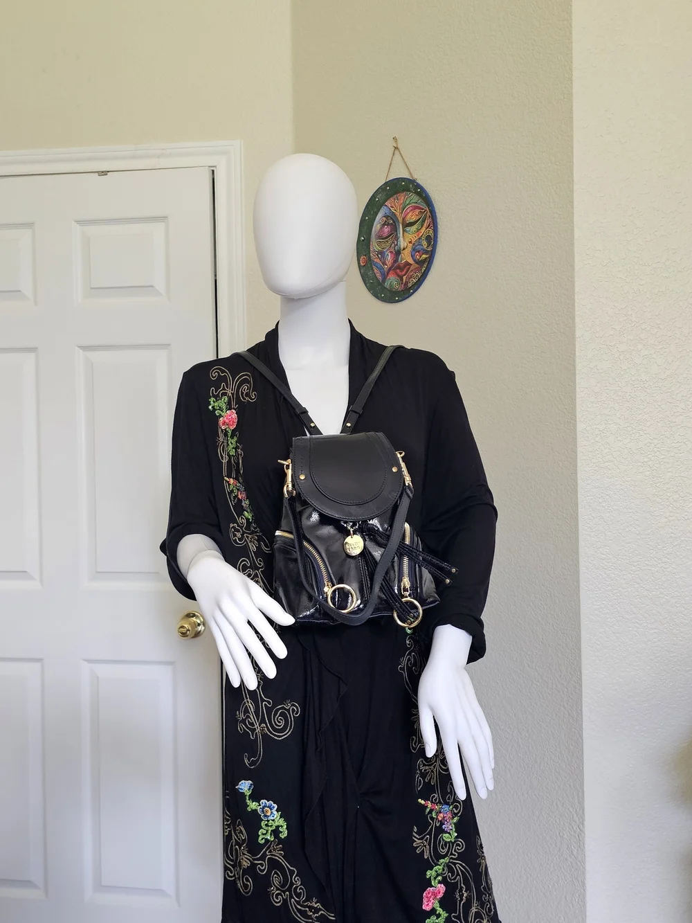 See By Chloe Patent Leather Backpack